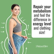 NaturalSlim Metabolic Vitamins 2-Pack Metabolism Booster w/ B-Complex for Energy