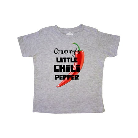

Inktastic Grammy s Little Chili Pepper Gift Toddler Boy or Toddler Girl T-Shirt