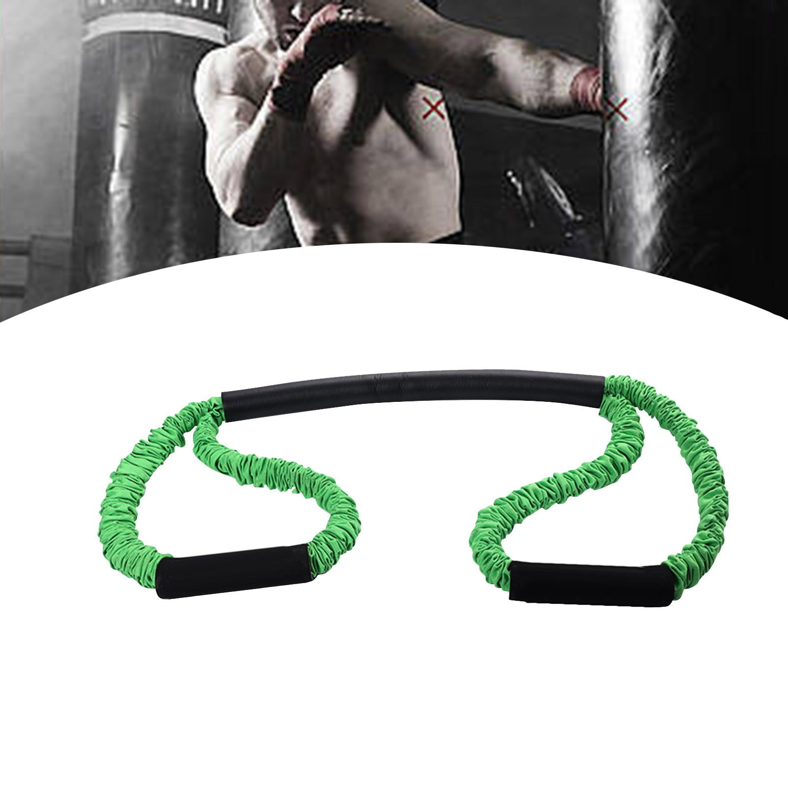 DimyFew Boxing Resistance Band Elastic Resistance Bands Chest Expander for Shadow Boxing Green 30lb