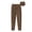 A-Brown, variant on Women's Petite Cotton Sweatpants with Pockets and Drawstring Soft Comfortable