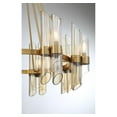 thumbnail image 6 of Warm Brass Eight Light Chandelier from the Biltmore Collection, 6 of 7