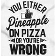 thumbnail image 2 of Like Pineapple Pizza Debate Opinion Long Sleeve TShirt Men Women Brisco Brands S, 2 of 5