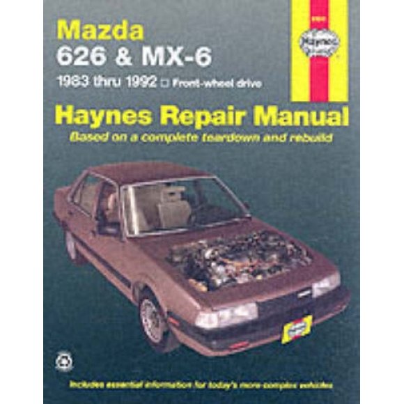 Mazda 626 and MX-6 Four Wheel Drive, 1983-1992