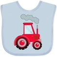 thumbnail image 3 of Inktastic Fun Red Tractor Boys or Girls Baby Bib, 3 of 4