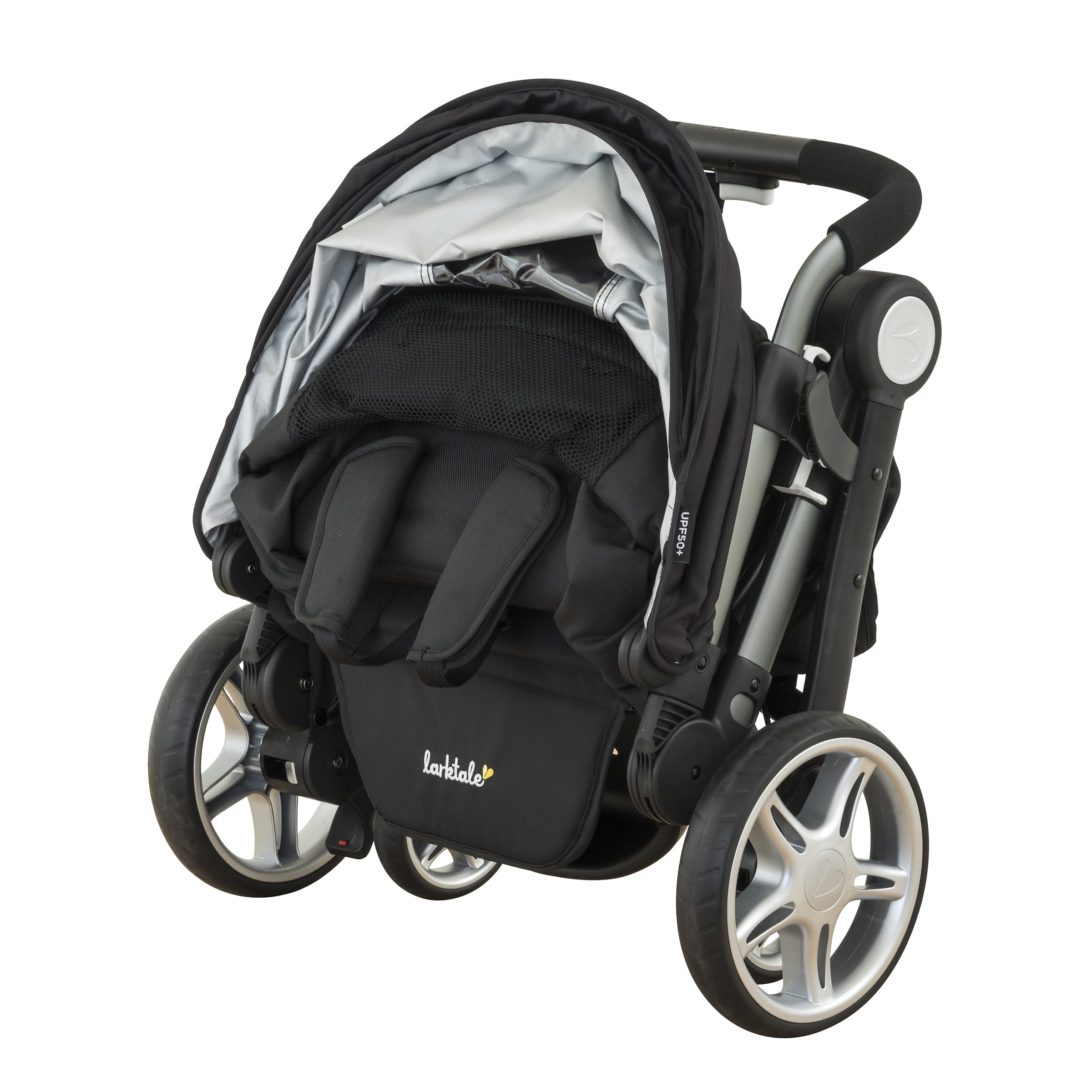 Larktale Lightweight Compact Coast Stroller Byron Black Walmart