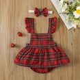 thumbnail image 2 of Vedolay Baby Girls Clothes Toddler Baby Girls Winter Cute Jumpsuit Romper Warm Outwear Red,90, 2 of 5