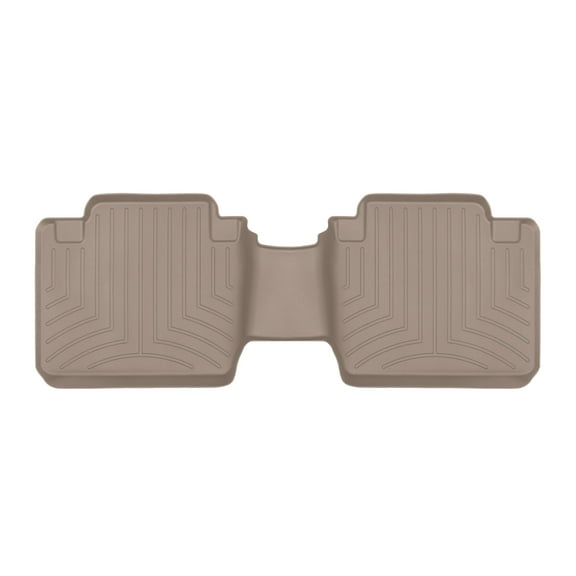 WeatherTech Custom Fit FloorLiners compatible with 2012-2015 Toyota Tacoma - 2nd Row, Tan