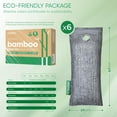 thumbnail image 2 of Innmily Shoe Odor Control, Bamboo Charcoal Air Purifying Bags & Sneaker Deodorizer, Unscented, 6 Pack, 2 of 9