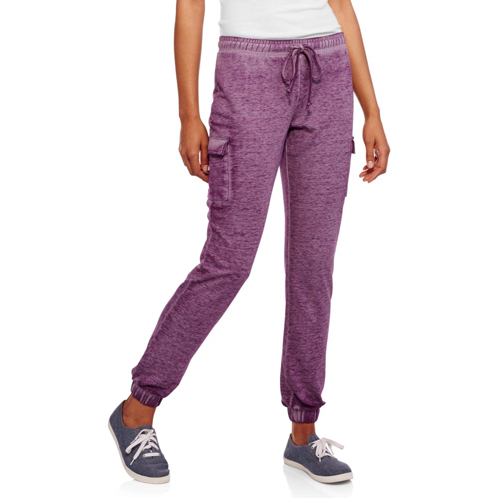 No Boundaries No Boundaries Juniors' Burnwash Cargo Pocket Sweatpants