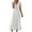 White, variant on UVEASISHA Womens Eyelet Summer Dresses Sleeveless Crew Neck Mini Dresses Loose Casual Sundress with Pockets Green XXL