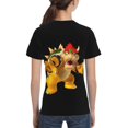 thumbnail image 5 of Super Bowser Kids T-Shirt 3d Printed Graphic T-Shirts Boys And Girls Short Sleeve Shirts For Youth Kids X-Small, 5 of 8