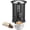12L-80 Cups, variant on Lumiparty Commercial Coffee Urn 120 Cup Stainless Steel Coffee Dispenser Fast Brew, Black