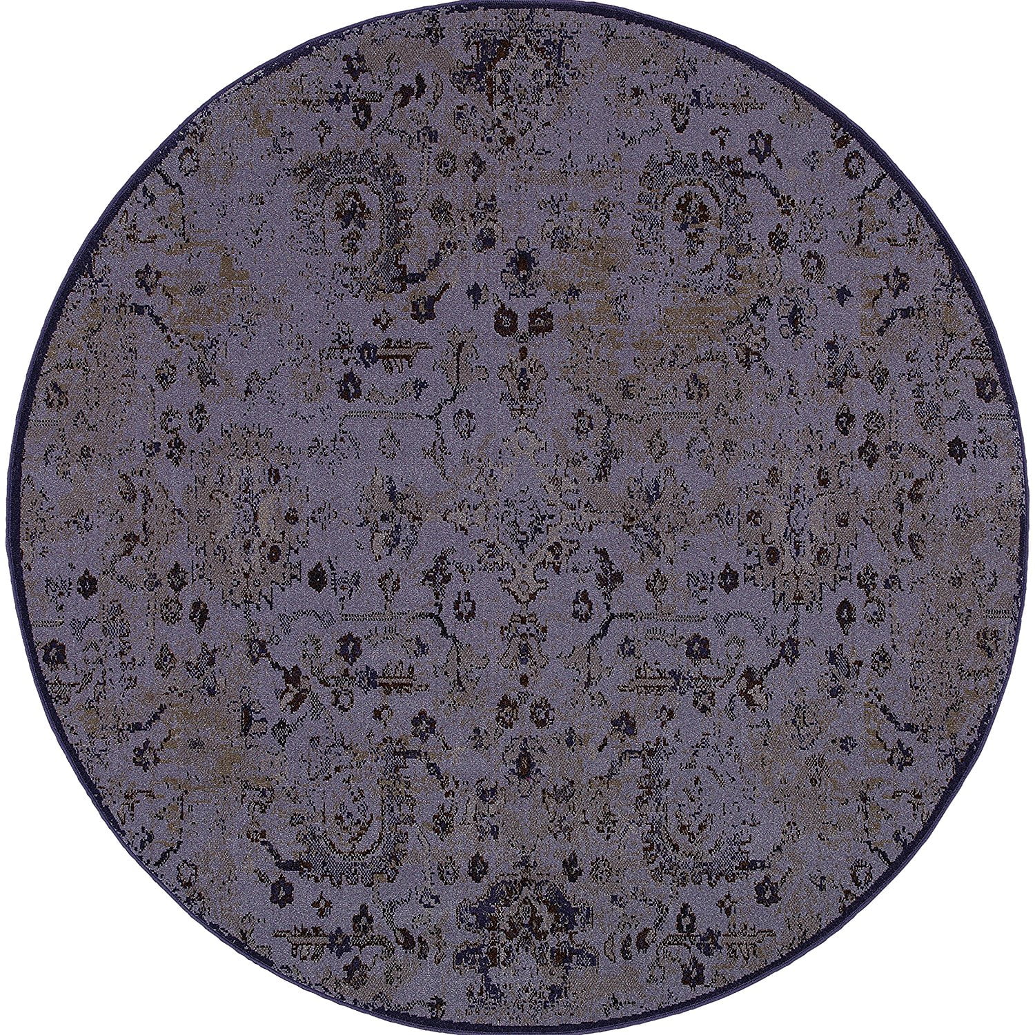 Sphinx Revival Area Rugs 3692e Transitional Casual Purple Washed Sphinx Revival Area Rugs 3692e