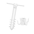 thumbnail image 1 of Beach Umbrella Sand Anchor Stand Holder Heavy Size Fits All Windproof 5 Spiral 1 Hook, 1 of 8