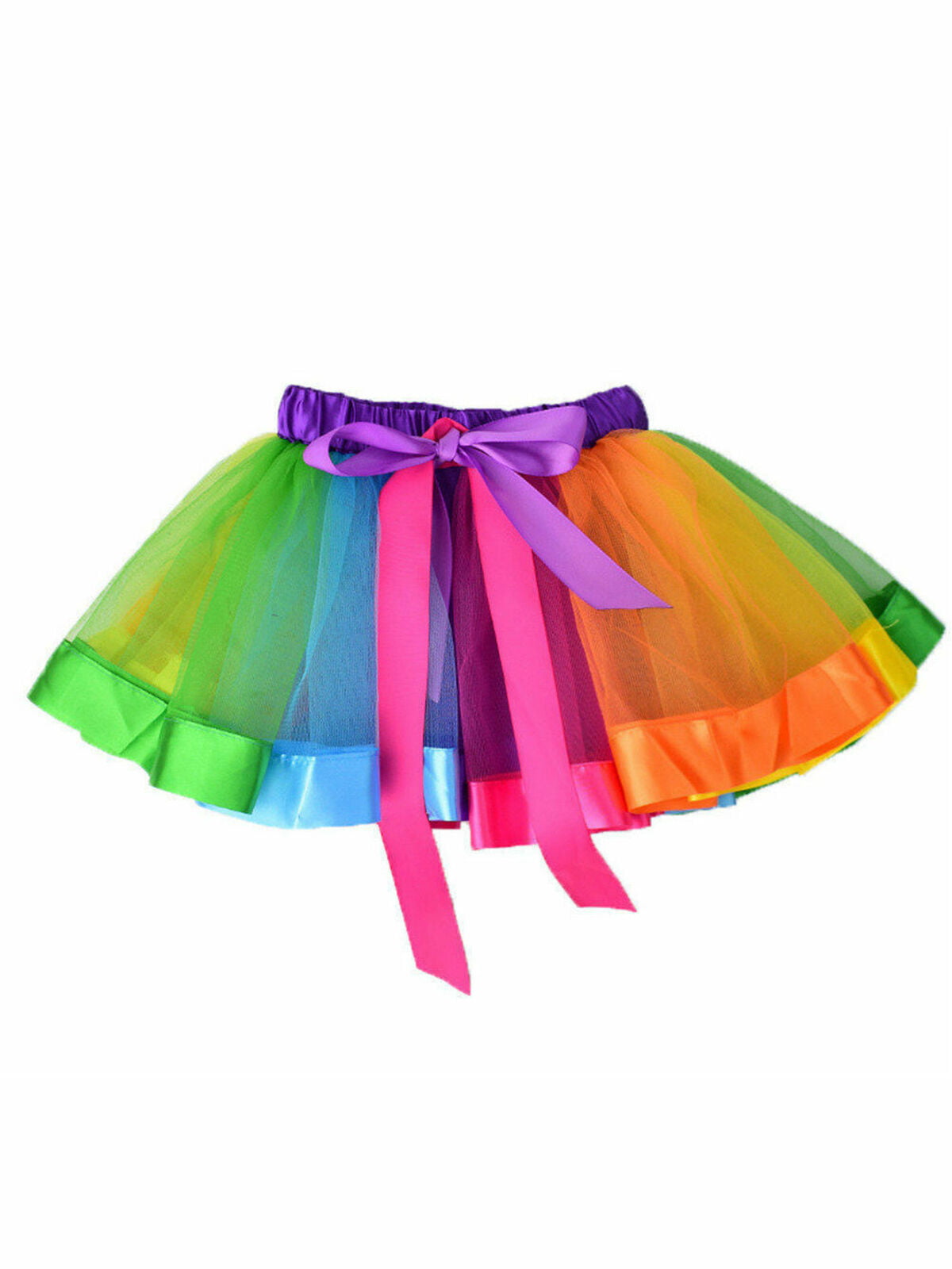Party Toddlers Girls Tutu Dress Gauze Pleated Princess Skirt Dancewear Super 