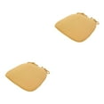 thumbnail image 4 of Toystoory Cojín Extra Largo para Silla - Textura Mejor Soporte Estabilidad Partículas de Gel de Sílice Esponja de Alta Densidad Amarillo Amarillo (43x41x35cm) 2Conjunto, 4 of 6