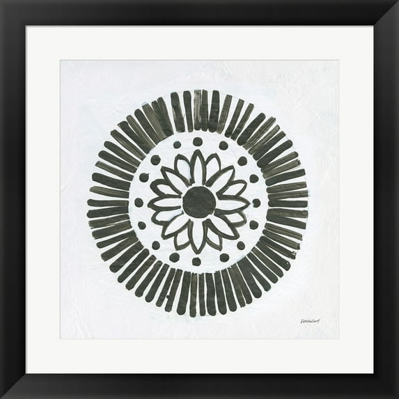 Great Art Now Patterns of the Amazon Icon XI by Kathrine Lovell Framed Wall Art 20"W x 20"H