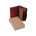 thumbnail image 3 of (3 pack) ACCO 25-Point Pressboard Classification Folders, Legal, 8-Section, Earth Red, 10-Pack, 3 of 3