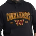 thumbnail image 7 of Men's G-III Sports by Carl Banks Black Washington Commanders Adaptive Team Spirit Graphic Fleece Pullover Hoodie, 7 of 7
