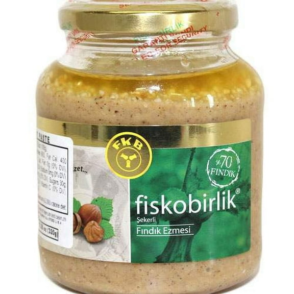 Fiskobirlik Hazelnut Spread 300g - Creamy Hazelnut Paste for Spreading and Baking