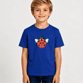 thumbnail image 2 of Boys Graphic T Shirt Cute Ladybug Insect Design Short Sleeve Kids Tee Animal Lover Style 100% Cotton Soft Child Tops 4-13Y, 2 of 5
