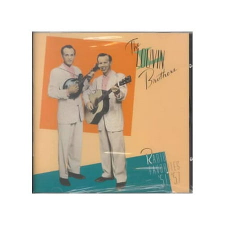 Recorded between 1951 and 1957. RADIO FAVORITES '51-'57 contains 14 tracks. Country's greatest singing duo, the Louvin Brothers, has long been held in high regard by both musicians and devoted fans of country music. Until recently, however, the general public had little access to the group's recordings. Among the first and best of the compact discs to reverse this trend was RADIO FAVORITES, a 1993 release from the Country Music Foundation. The disc collects 14 previously unreleased live radio performances, including ten from the group's 1955-1957 tenure with the Grand Old Opry. The Louvins divided their career commitments between gospel and secular music, and RADIO FAVORITES cleverly mirrors this dichotomy, presenting seven gospel numbers and seven secular tunes (on the original vinyl release, each grouping had its own side). Neither set disappoints: in fact, part of the Louvins' tremendous appeal lay in the conflict between the sacred and profane embodied in their music. Beyond this content, however, is the sound of two perfectly wedded voices. Each of the 14 tracks included here is among the group's best compositions, making RADIO FAVORITES a solid introduction to the Louvins' remarkable body of work.