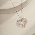thumbnail image 2 of Cali Trove Diamond Mom Heart Pendant Necklace 1/10 Ct Natural Diamonds 14KT Gold Vermeil on 925 Sterling Silver Gift for Mom Meaningful Gift for Mother’s Day, 2 of 7
