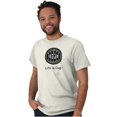 thumbnail image 2 of Life Is Crap Short Sleeve T-Shirt Tees Tshirts Life is Crap Keys Drain Funny Gift Unlucky, 2 of 2
