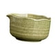 thumbnail image 4 of Tazón japonés de cerámica para matcha, fácil de limpiar, ideal para preparar té matcha. Utensilio único para el hogar. Verde hierba, 4 of 9