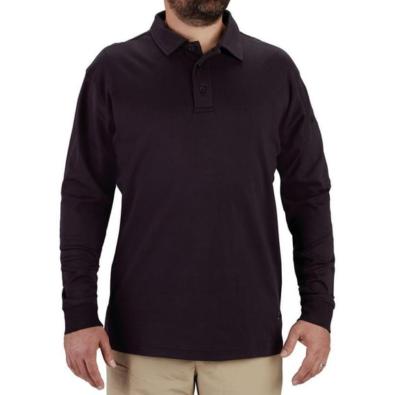 Propper Men's Uniform Cotton Long Sleeve Polo