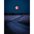 thumbnail image 2 of Lindsten, Christian 19x24 Gold Ornate Wood Framed with Double Matting Museum Art Print Titled - Bloodmoon 2018, 2 of 4