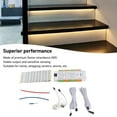 thumbnail image 3 of Kit de Controlador de Luz de Escalera LED, 4 Velocidadas de Rendimiento ESTABLE SENSOR AJUSTABLE DE MOVIMIENTO EN CASCADA CONTROLADOR DE LUZ DE ESCALERA LED SENBILIDAD PARA LA, 3 of 7