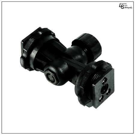Digital Cameras Hot Shoe - Loadstone Studio Hot Shoe Mount Female Adapter for Camera or Digital Video Camcorder LED Lighting, WMLS1606