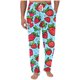 thumbnail image 1 of Pantalones largos para hombre con estampado de cintura elástica y bolsillo con cordón, pantalones largos de poliéster para hombre, 1 of 5