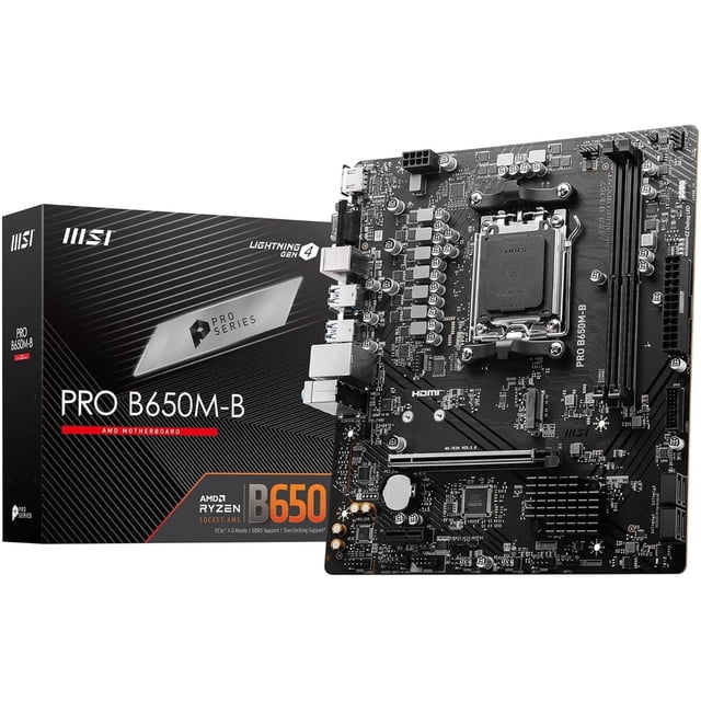 MB MSI B650M B AMD DDR5 MATX