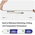 thumbnail image 3 of 9900 Waterproof Sealant, Outdoor Silicone Caulk for Roof & Wall Cracks, Permanent Flexible Leak Repair for Exteriors, All Weather Resistance, 3 of 9