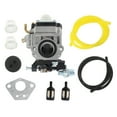 thumbnail image 2 of 15mm Carburetor Fuel Line Kit for Powermate Earth Auger Model PEA438 43cc Engine A201112 Carb Grommet Gasket, 2 of 7