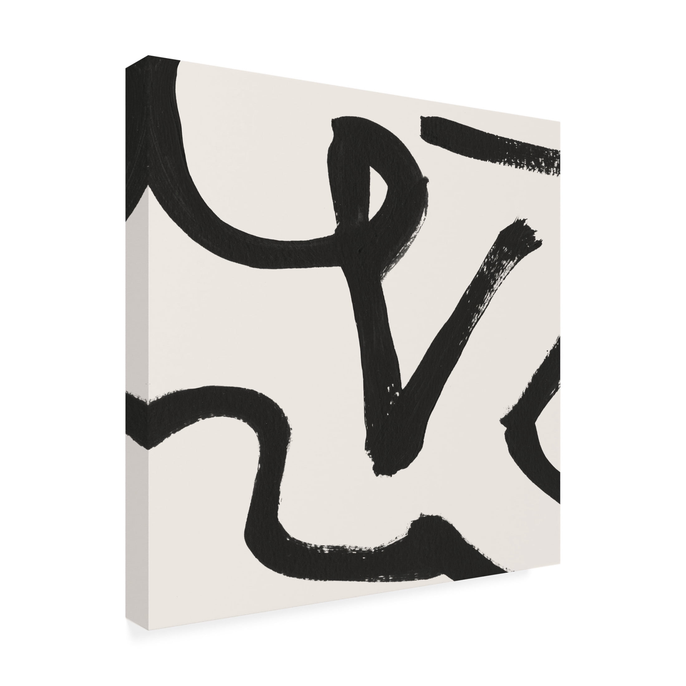 Trademark Fine Art Dan Hobday Curvy Lines Canvas Wall Art