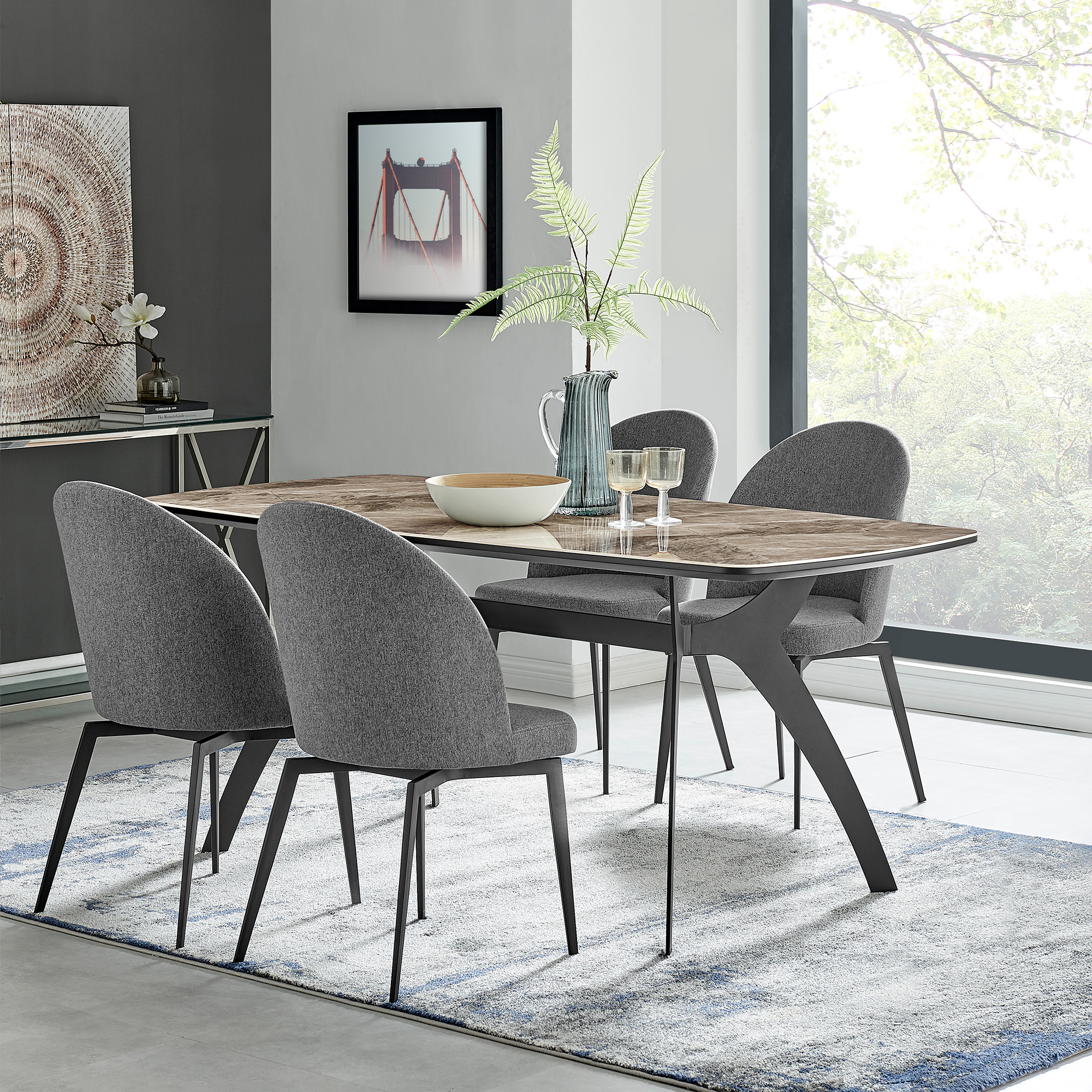 5 piece rectangular dining set