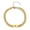 Gold A, variant on Initial Bracelets for Women Men Couples Letter J Cuban Link Black Silver Gold Plated Stainless Steel Simple Name Dainty Personalized Alphabet K Cool Jewelry Gold K