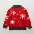 thumbnail image 5 of Kayannuo Ugly Christmas Sweater For Kids Children's Pullover Sweater Autumn And Winter Girls Christmas Knit Sweater Elk Long Sleeve Top, 5 of 9