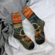 thumbnail image 5 of Calcetines nuevos para hombre, informales, con estampado de Snoopy, Charlie Brown, Scream, de poliéster, con dibujos animados, deportivos, para mujer, para primavera, verano, otoño e invierno, 5 of 5