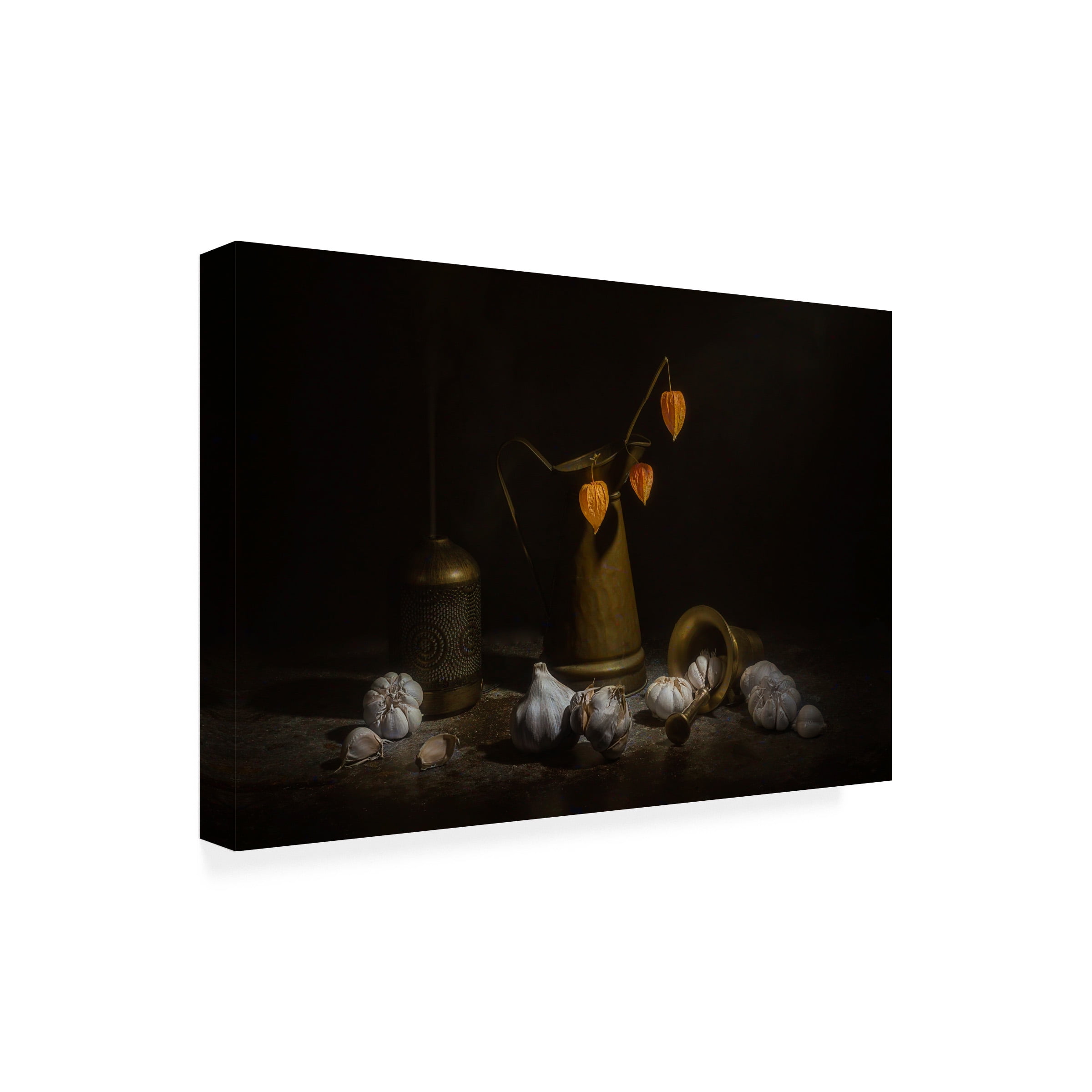 Lydia Jacobs 'Garlics' Canvas Art