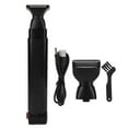 thumbnail image 6 of 2-in-1 Electric Back Shaver For Men, Rechargeable Body Groomer With Foldable Handle, Waterproof Wet/Dry Painless Hair Trimmer For Back, Chest & Bikini Area, 6 of 7