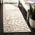 thumbnail image 3 of SAFAVIEH Soho Trinity Floral Wool Area Rug, Beige/Multi, 3'6" x 5'6", 3 of 9