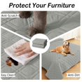thumbnail image 4 of Manta impermeable para cama de perro Hyha, funda de sofá reversible, gris, 4 of 8