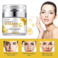 thumbnail image 2 of Crema Facial Hidratante Con Vitamina C, Crema Iluminadora Avanzada Para Eliminar Manchas Oscuras, Crema Facial Antienvejecimiento Que Reduce Las Arrugas, Reafirma E Ilumina La Piel, Humecta, 2 of 5