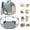 Green, variant on Small Animals Tent, Breathable Transparent Pet Playpen Pop Open Outdoor/Indoor Exercise Fence, Portable Yard Fence for Guinea Pig, Rabbit, Hamster, Chinchillas and Hedgehogs