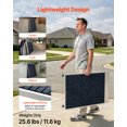 thumbnail image 4 of VEVOR Threshold Ramp for Doorways, 36 x 36 in, Platform Aluminum Wheelchair Ramp with Adjustable Height, Non-Slip Door Threshold Ramps, 700 lbs Load Capacity, 4 of 9