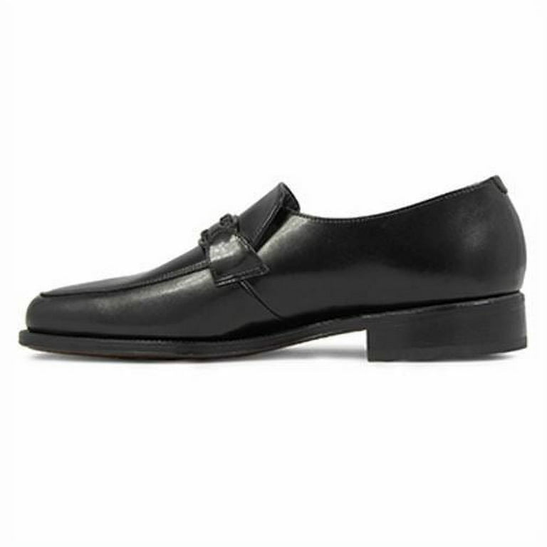 Florsheim Mens Shoes Richfield Moc Toe Loafer Black Leather Slip